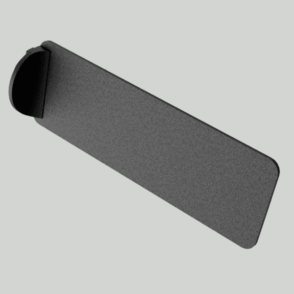 Dossard triathlon rendu_2 Plaque support dossard Triathlon - Interface Garmin