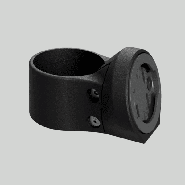 Support_tube Rond 30,9mm_75°_V1_rendu 1 Support Garmin Varia pour Tige de Selle Ronde