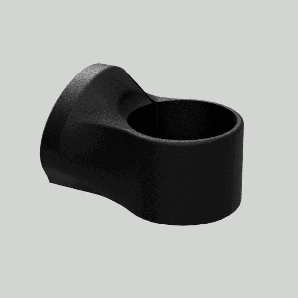 Support_tube Rond 30,9mm_75°_V1_rendu 2 Support Garmin Varia pour Tige de Selle Ronde